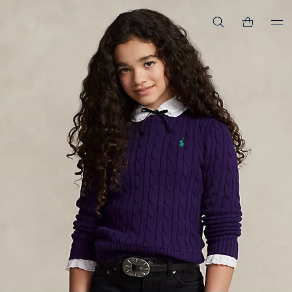 Polo Ralph Lauren cable knit sweater - Picture 2 of 5